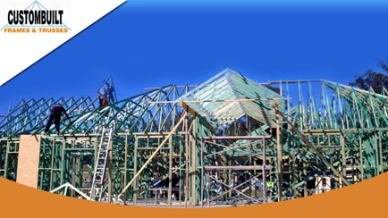 Custombuilt Frames & Trusses Hero Image