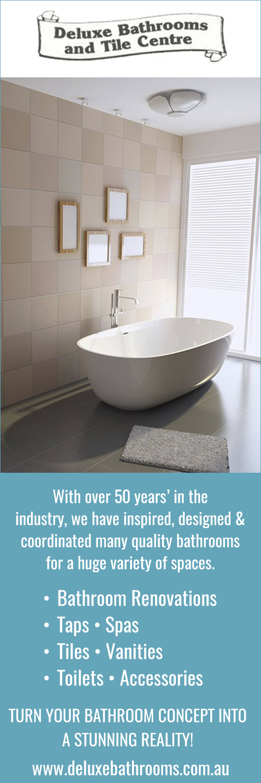 Deluxe Bathrooms And Tile Centre