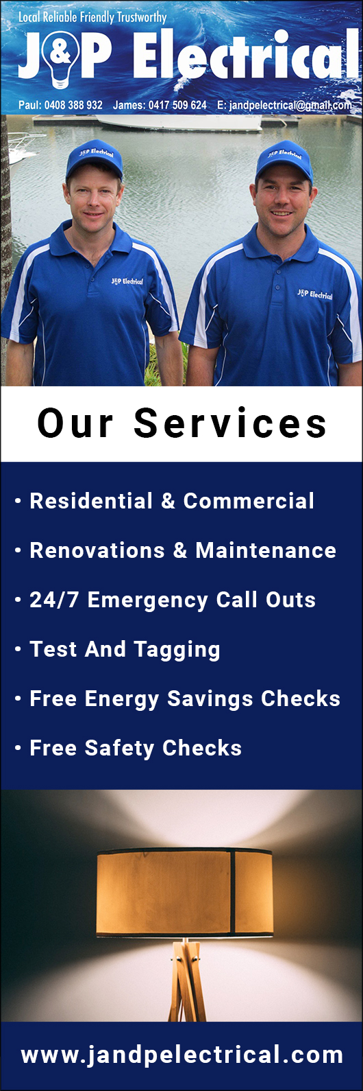 J & P Electrical Sunshine Coast