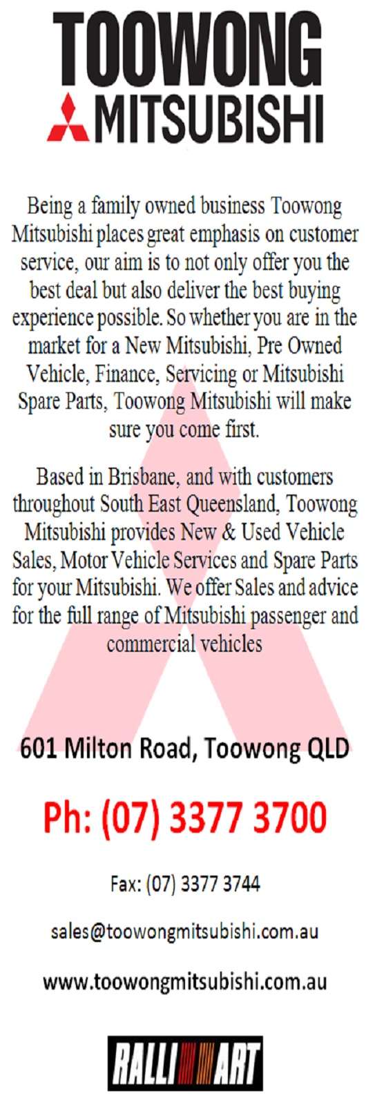 Toowong Mitsubishi