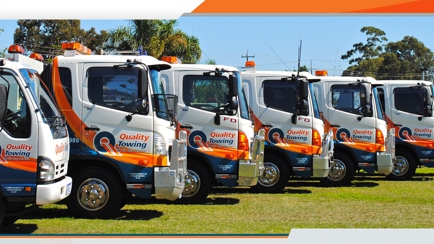 Quality Towing & Tilt Tray Service Hero Image