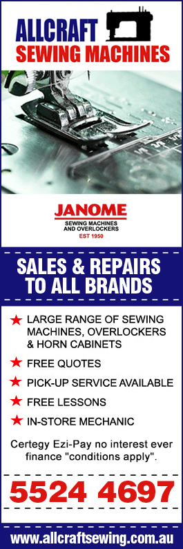 Allcraft Sewing Machines Repairs and Service