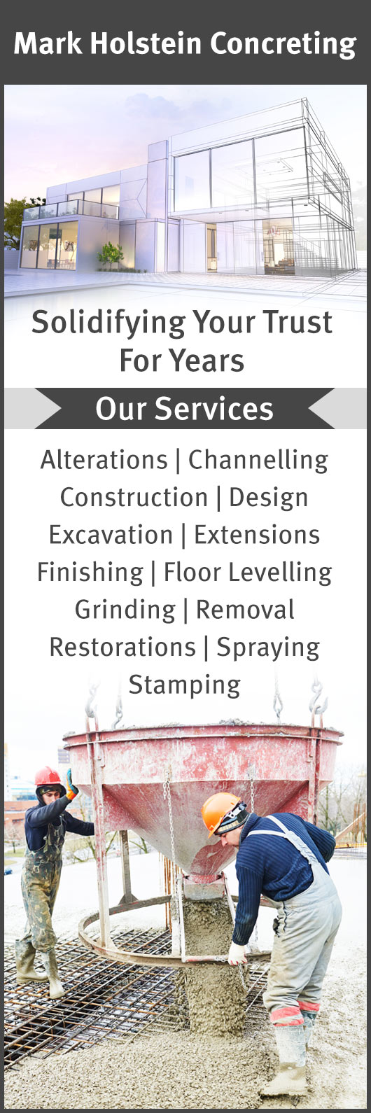 Mark Holstein Concreting