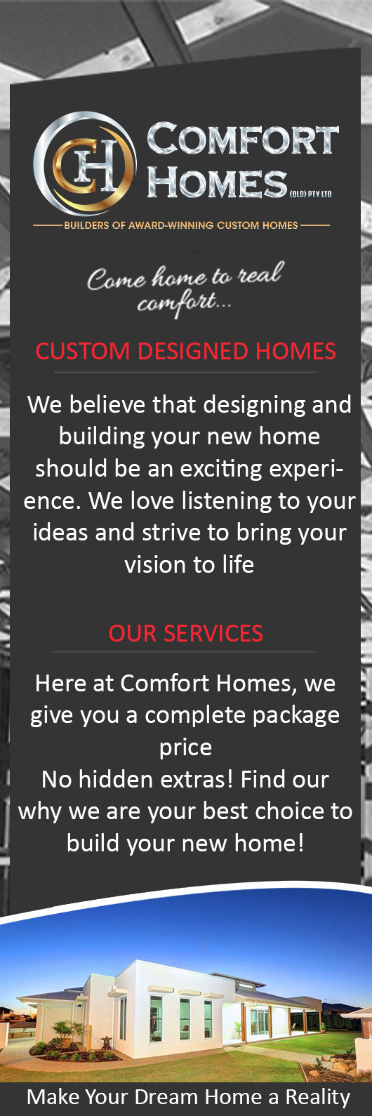 Comfort Homes (QLD) P/L