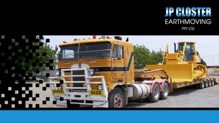Joseph Closter Earthmoving Hero Image