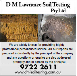 D M Lawrance Soil Testing Pty Ltd