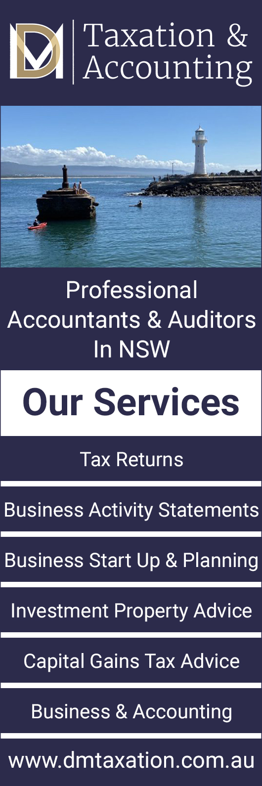 D M Taxation And Accounting