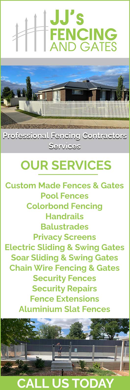 JJ'S FENCING AND GATES