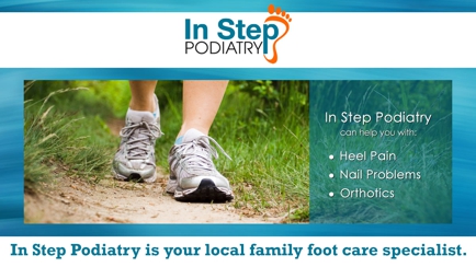 In Step Podiatry Centre Hero Image