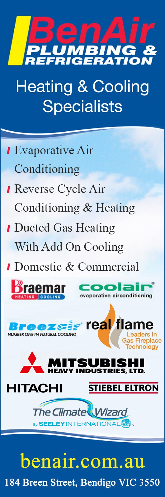 BenAir Plumbing & Refrigeration Pty Ltd