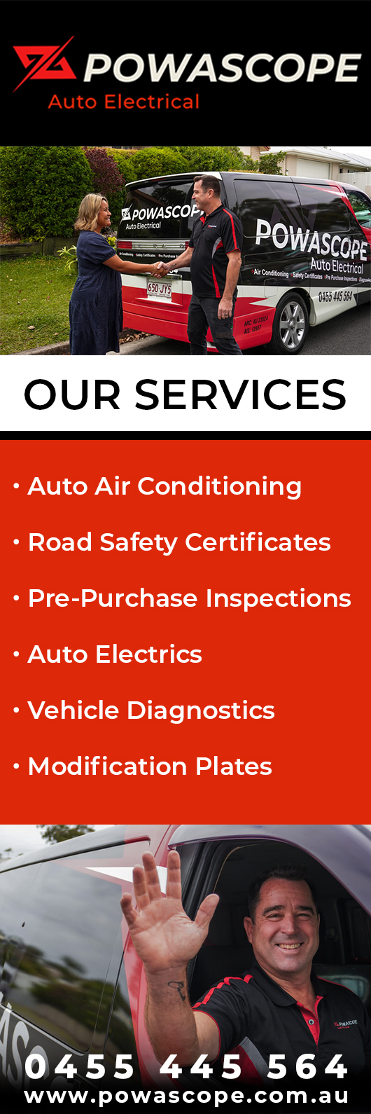 Powascope Auto Electrics and Roadworthies
