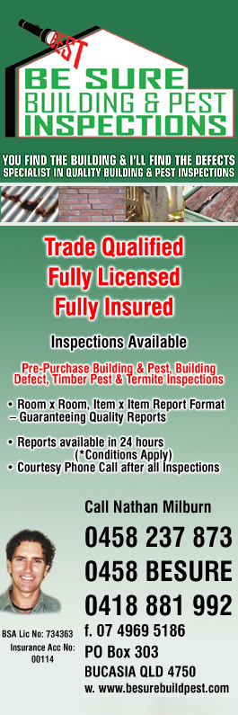 Be Sure Building & Pest Inspections