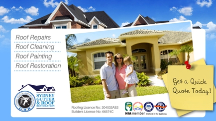 Sydney Gutter & Roof Restoration Hero Image