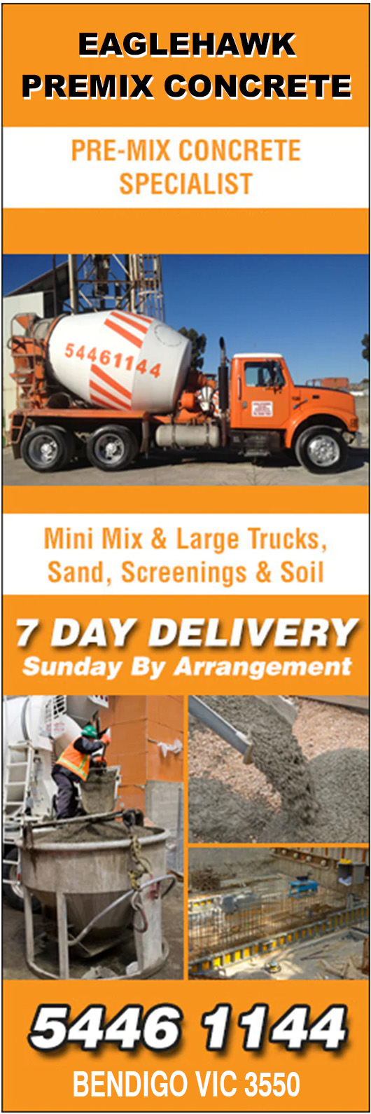 Eaglehawk Premix Concrete
