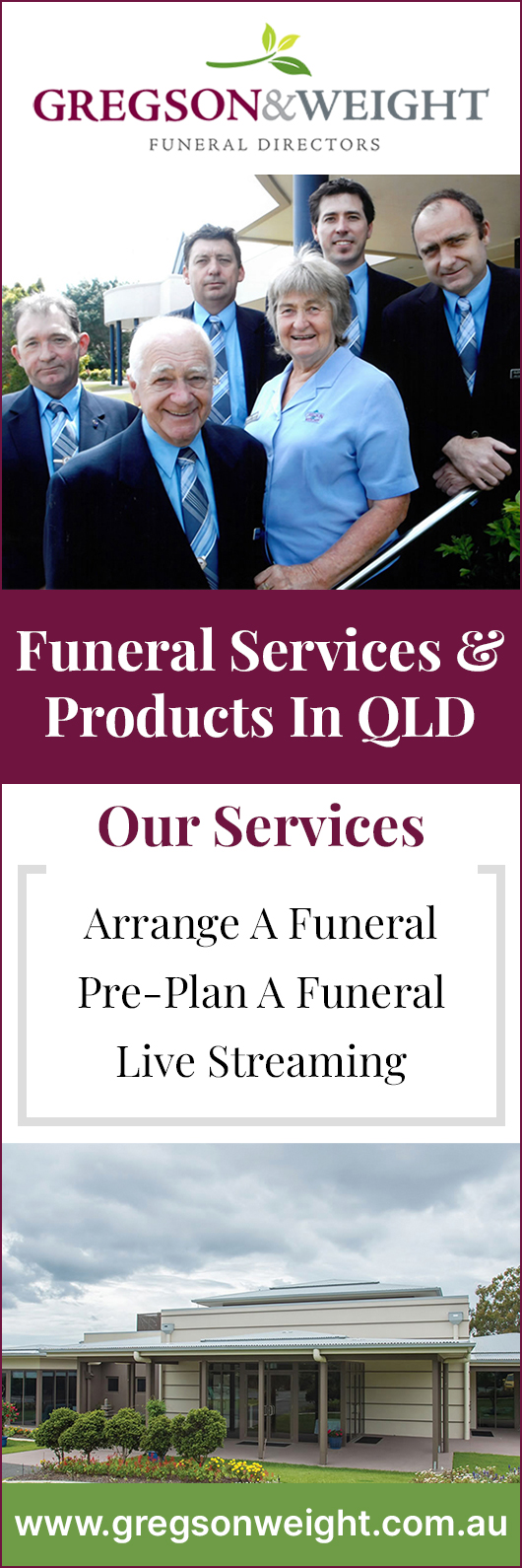 Gregson & Weight Funeral Directors Noosaville