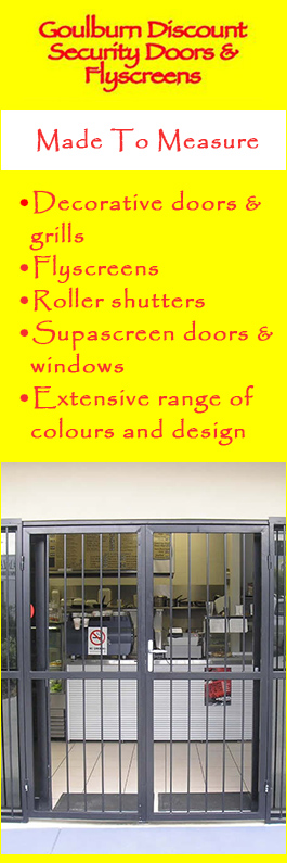 Goulburn Discount Security Doors & Flyscreens