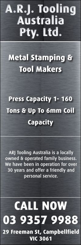 A.R.J. Tooling Australia Pty. Ltd.