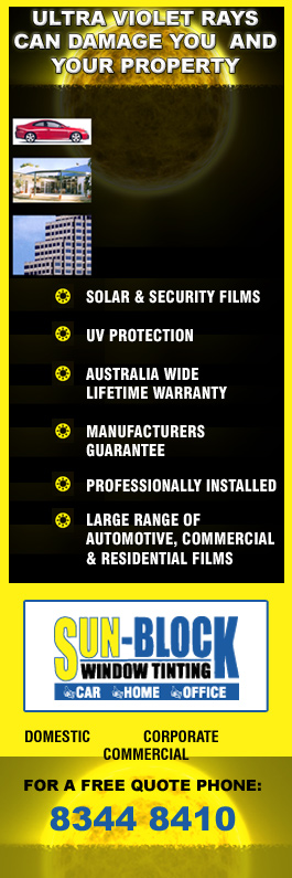 Sun-Block Window Tinting