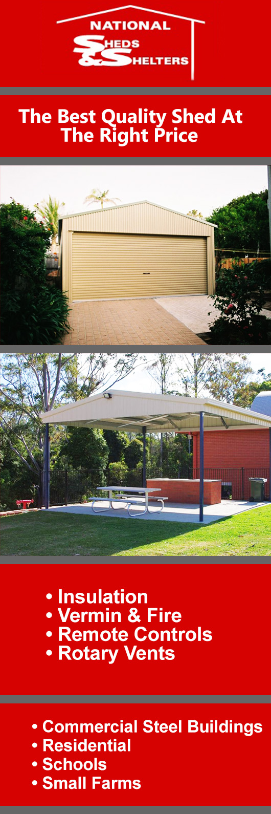 National Sheds & Shelters