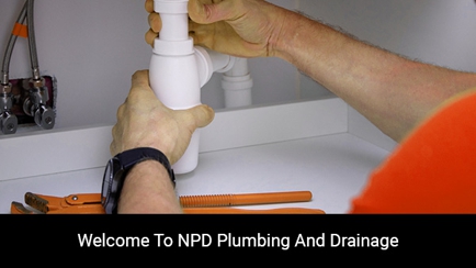 NPD Plumbing and Drainage Hero Image