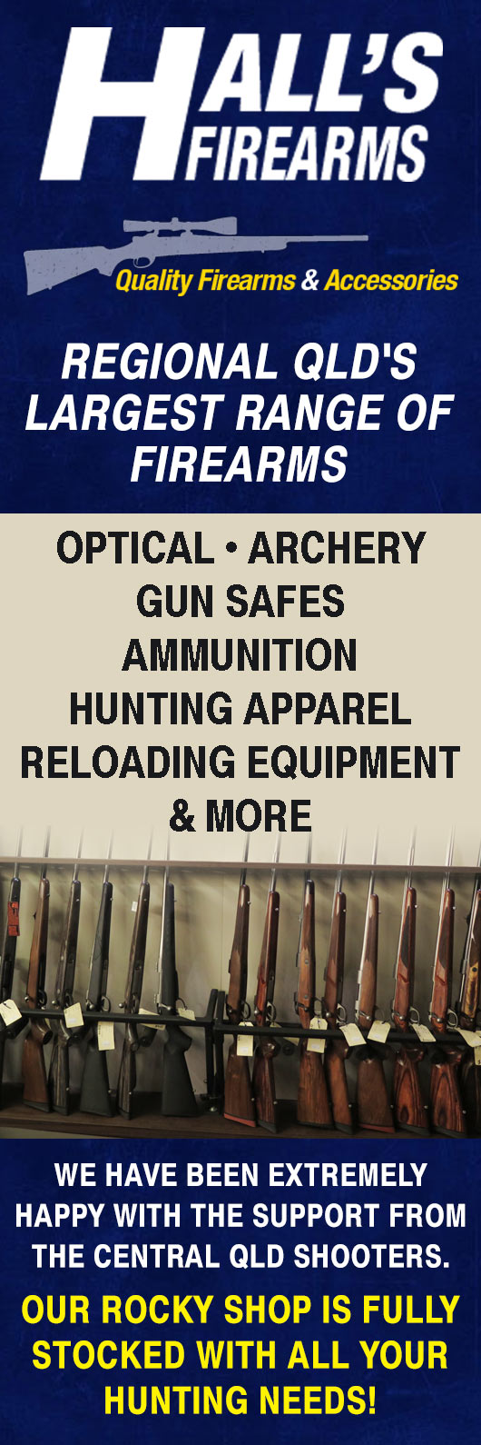 Hall's Firearms Rockhampton