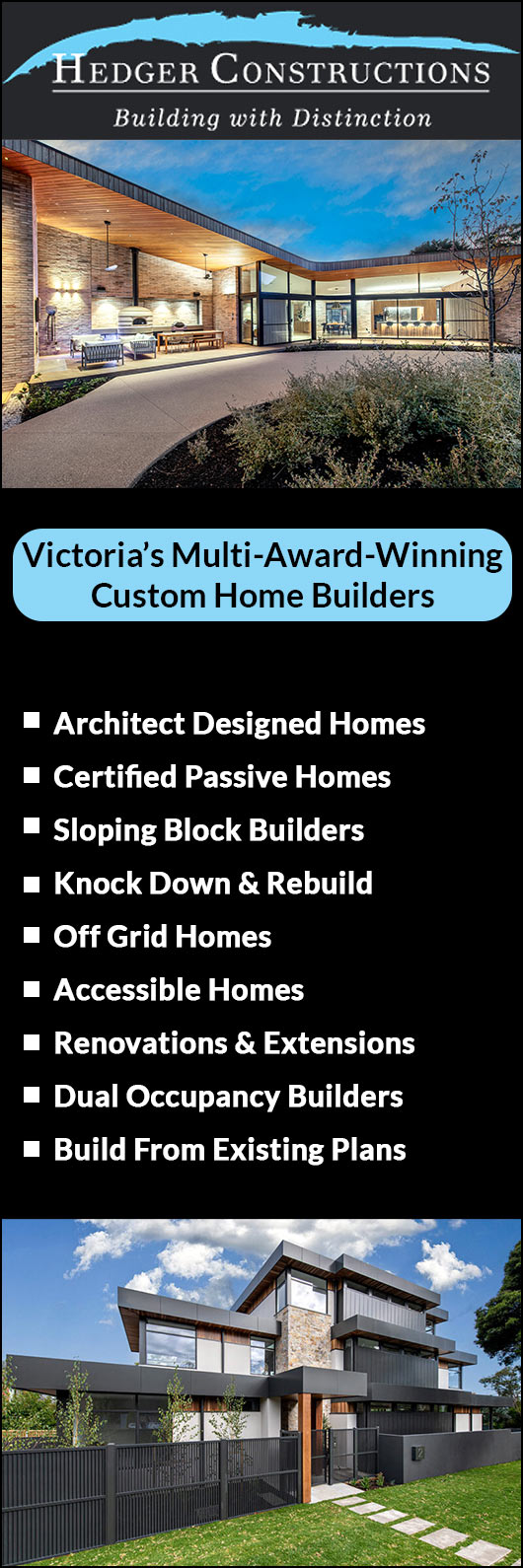 Hedger Constructions