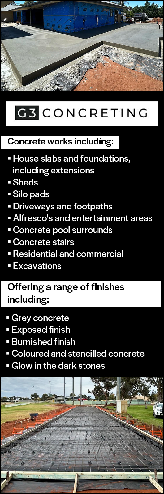 G3 Concreting Pty Ltd