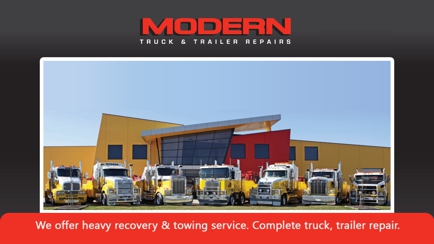 Modern Truck & Trailer Repairs Hero Image