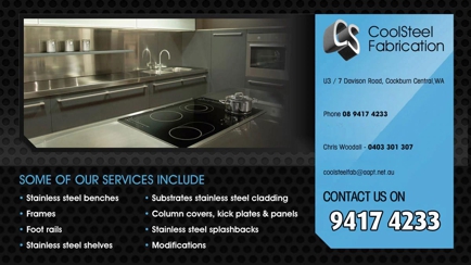 Coolsteel Fabrication Hero Image