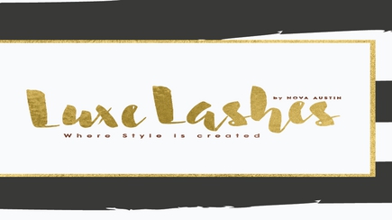 Luxe Lashes and Brows by Nova Hero Image