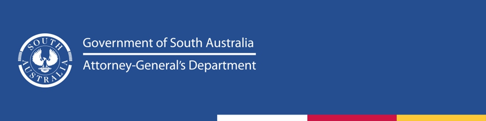 Attorney-General's Department South Australia - General Enquiries Hero Image