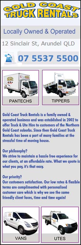 Gold Coast Truck Rentals