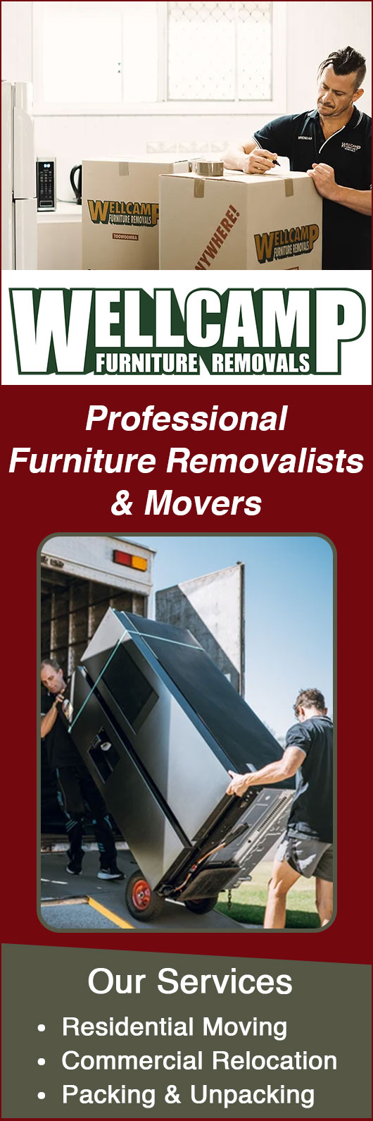 Wellcamp Furniture Removals