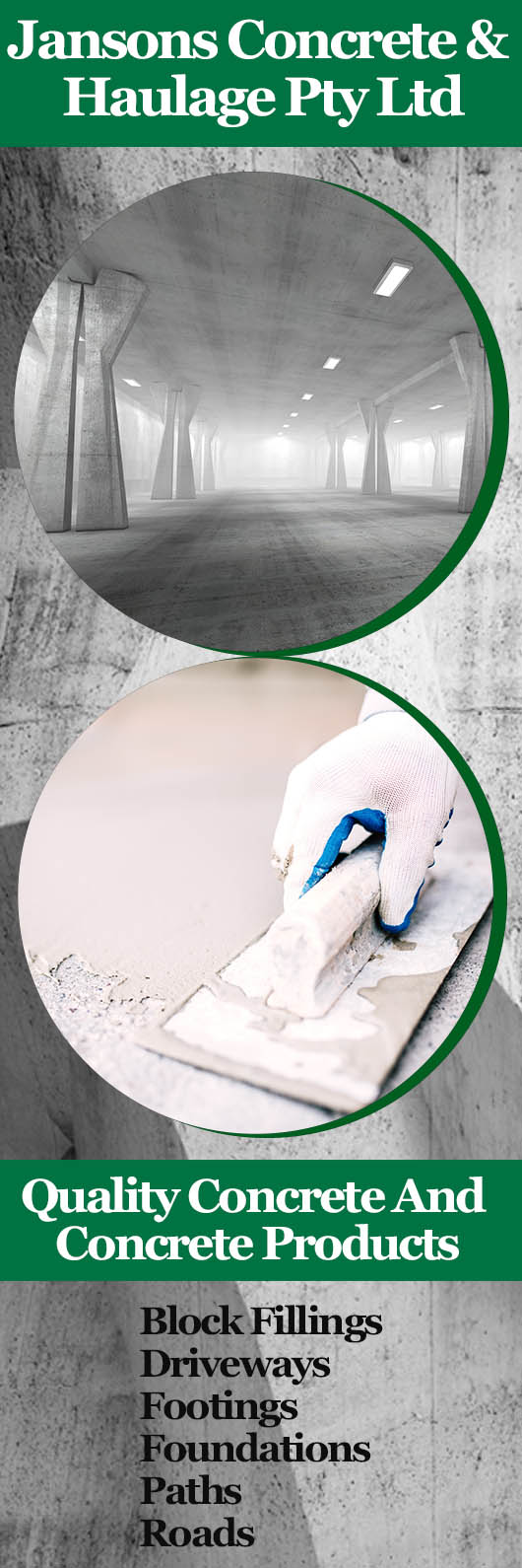 Jansons Concrete & Haulage Pty Ltd
