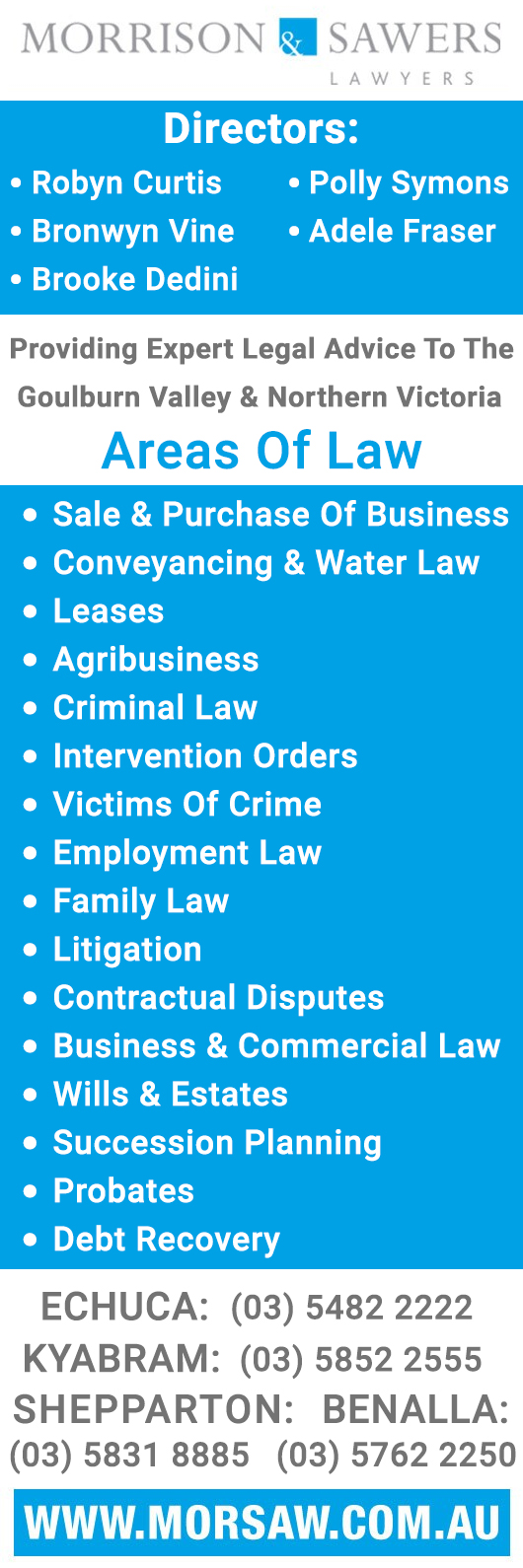 Morrison & Sawers Lawyers