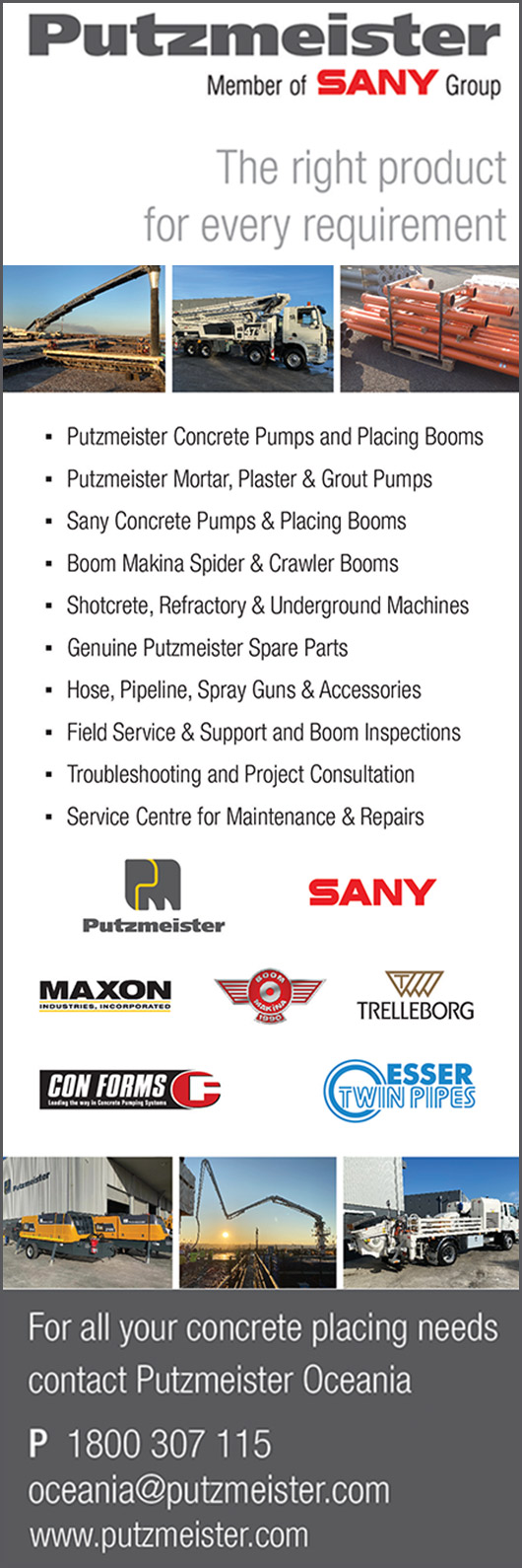 Putzmeister Oceania Pty Ltd