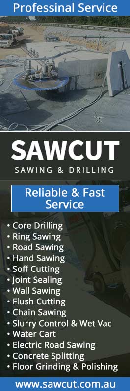 Sawcut Concrete Sawing & Drilling