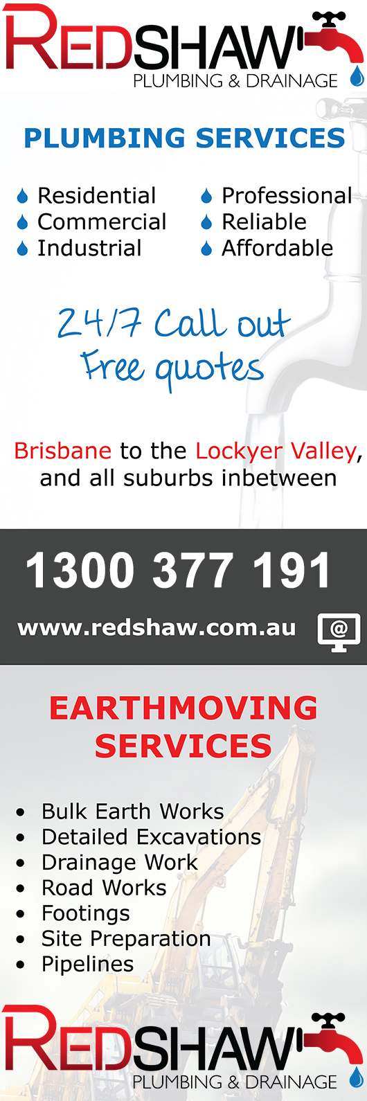 Redshaw Plumbing & Drainage