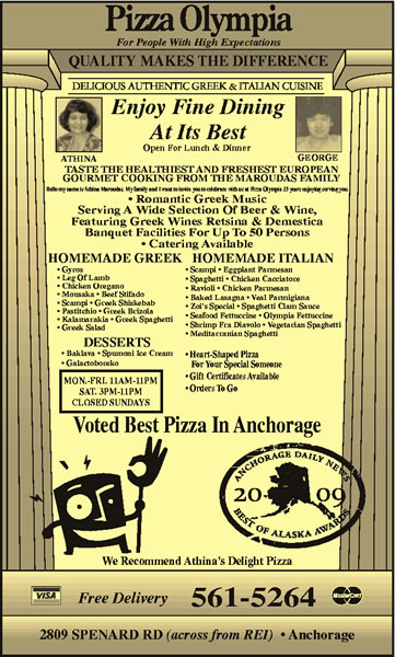Pizza Olympia