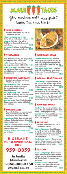 Maui Tacos Hilo