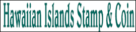 Hawaiian Islands Stamp & Coin logo