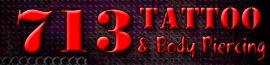 713 Tattoo & Body Piercing logo