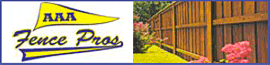 AAA Fence Pros logo