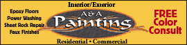 A & A Painting logo