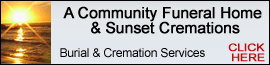 A Community Funeral Home & Sunset Cremations logo