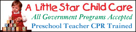 A Little Star Child Care logo