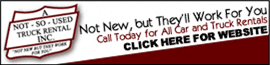 A-Not-So-Used Truck Rental Inc logo