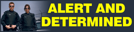 Alert & Determined logo