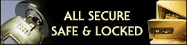 All Secure Safe & Locked logo