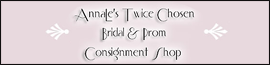 AnnaLe's Twice Chosen Bridal Consignment Shop logo